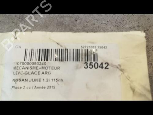 Used Rear left window mechanism NISSAN JUKE (F15) 1.2 DIG-T (115 hp) 9596936