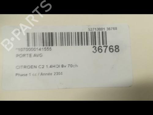 Used Left front door CITROËN C2 (JM_) 1.4 HDi (68 hp) 23176016