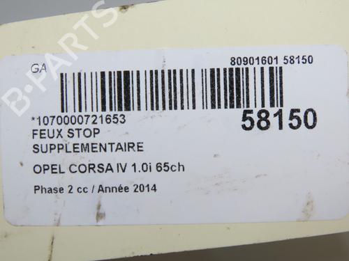 Used Third brake light Third brake light OPEL CORSA D (S07) 1.0 (L08, L68) (65 hp) 33561908 33561908