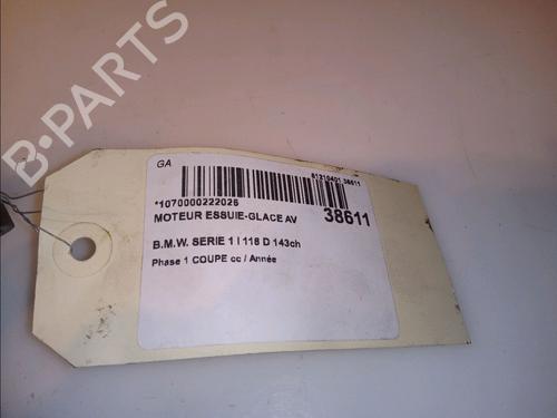 Front wiper motor BMW 1 Coupe (E82) 118 d | BP12431652M29 
