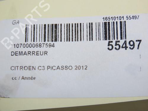 Used Starter CITROËN C3 Picasso (SH_) 1.6 VTi 120 (120 hp) 30978793