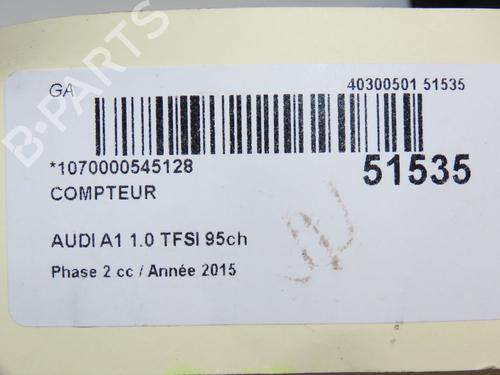 Used Instrument cluster AUDI A1 Sportback (8XA, 8XF) 1.0 TFSI (95 hp) 21755522