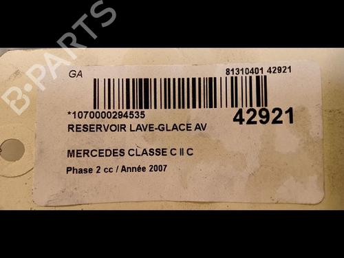 Used Windscreen washer tank MERCEDES-BENZ C-CLASS Coupe (CL203) C 200 CDI (203.707) (122 hp) 23178485