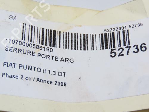 Used Rear left lock Rear left lock 36495380 36495380