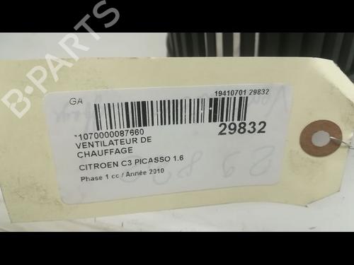 Used Heater blower motor CITROËN C3 Picasso (SH_) 1.6 HDi (90 hp) 23172463