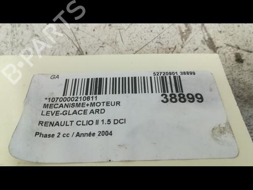 Used Rear right window mechanism RENAULT CLIO II (BB_, CB_) 1.5 dCi (B/CB08) (82 hp) 23176715