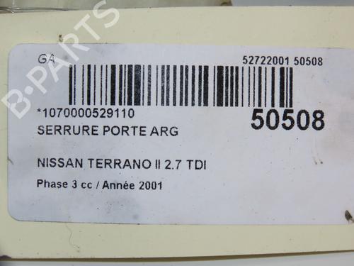 Rear left lock NISSAN TERRANO II (R20) 2.7 TDi 4WD | BP18601671C100 