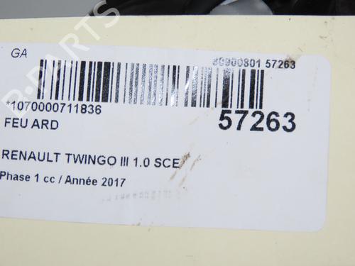 Right taillight RENAULT TWINGO III (BCM_, BCA_) 1.0 SCe 70 (BCMB) | BP32658013C35  - Image 5