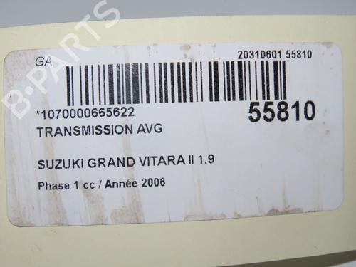 Used Left front driveshaft SUZUKI GRAND VITARA II (JT, TE, TD) 1.9 DDiS All-wheel Drive (JT419, TD44, JB419WD, JB419XD,... (129 hp) 32100437