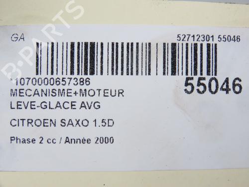 Front left window mechanism CITROËN SAXO (S0, S1) 1.5 D | BP31120736C22