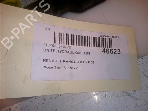 Used ABS pump RENAULT KANGOO Express (FW0/1_) 1.5 dCi 90 (FW0G, FW05, FW08, FW11) (90 hp) 14950775