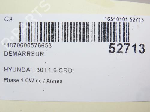 Starter HYUNDAI i30 Estate (FD) 1.6 CRDi | BP28829006M8