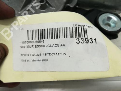 Rear wiper motor FORD FOCUS II (DA_, HCP, DP) 1.8 TDCi | BP9594484M102 