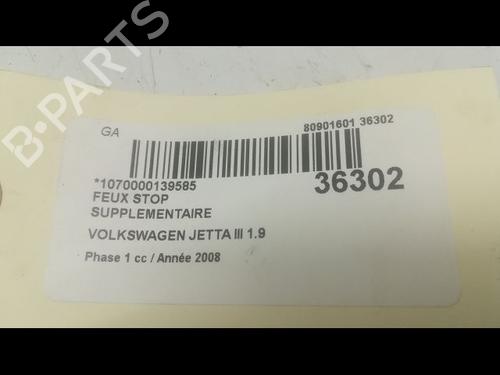 Used Third brake light Third brake light VW JETTA III (1K2) 1.9 TDI (105 hp) 9599709 9599709