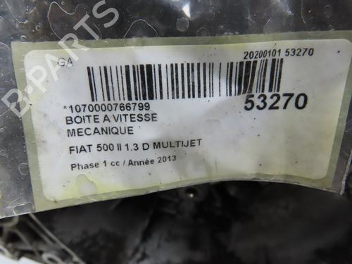 Versnellingsbak Versnellingsbak FIAT 500 (312_) 1.3 D Multijet (312AXE1A) (95 hp) 37499443 37499443