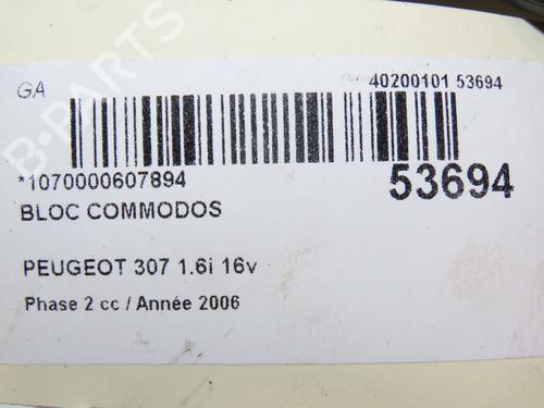 Steering column stalk PEUGEOT 307 (3A/C) 1.6 16V | BP28830273I23 