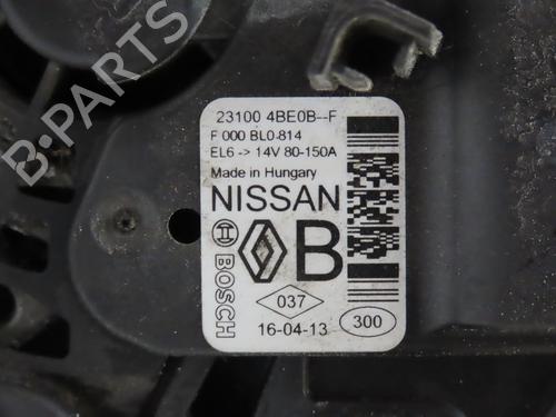 Alternator NISSAN QASHQAI II SUV (J11, J11_) 1.2 DIG-T | BP19326476M7 