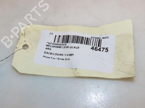 Used Rear left window mechanism DACIA LOGAN (LS_) 1.4 MPI LPG (LS0C) (75 hp) 16707458