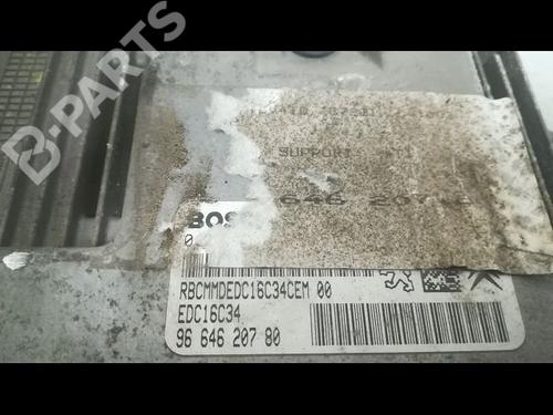 Engine control unit (ECU) PEUGEOT 206 Hatchback (2A/C) 1.4 HDi eco 70 | BP9609077M57 