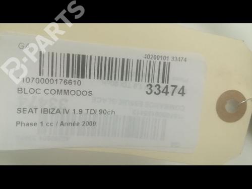 Steering column stalk SEAT IBIZA IV SC (6J1, 6P5) 1.9 TDI | BP9602344I23 