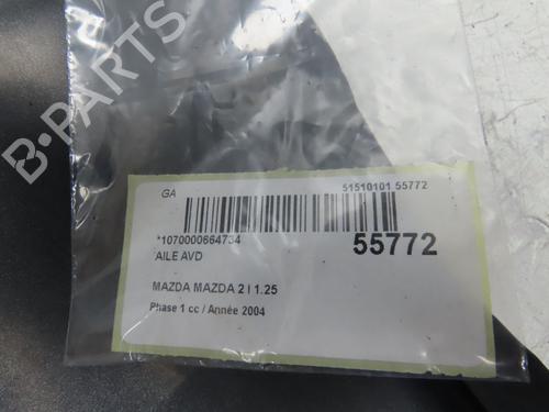 Used Right front fenders MAZDA 2 (DY) 1.2 (DY3W) (75 hp) 30955823