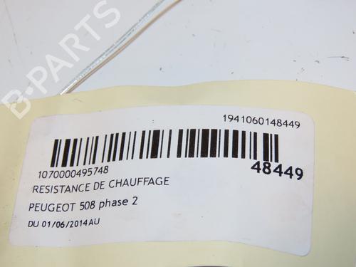 Heater resistor PEUGEOT 508 I (8D_) 2.0 BlueHDi 180 | BP16555645M108