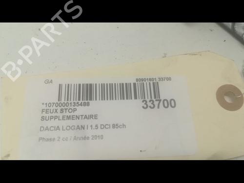 Used Third brake light DACIA LOGAN (LS_) 1.5 dCi (LS0W) (86 hp) 9599422