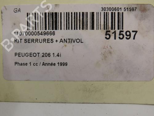Other PEUGEOT 206 Hatchback (2A/C) 1.4 i | BP19638917O1 