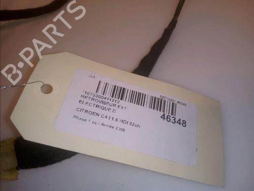 Right mirror CITROËN C4 Coupe (LA_) 1.6 HDi | BP15624401C27 