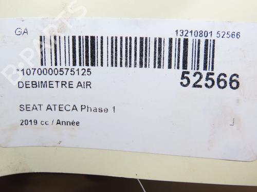 Used Mass air flow sensor SEAT ATECA (KH7, KHP) 1.6 TDI (115 hp) 28828787