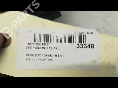 Rear left lock PEUGEOT 406 (8B) 1.8 | BP9593275C100 