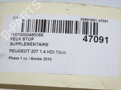 third-brake-light-peugeot-207-wa_-wc_-2006-2007-2008-2009-2010-2011-2012-2013-2014-2015-32129718 main image