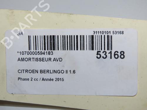 Right front shock absorber CITROËN BERLINGO MULTISPACE (B9) 1.6 HDi 90 | BP33770369M17 - Image 7