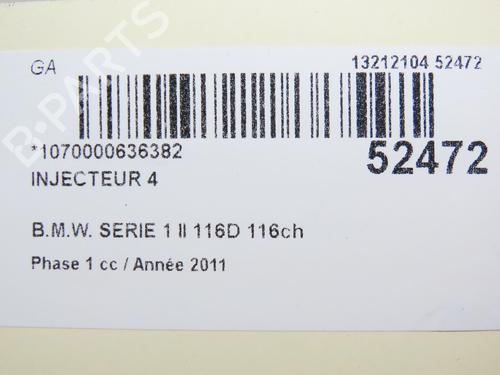 Injector BMW 1 (F20) 116 d | BP28966940M100 - Image 5