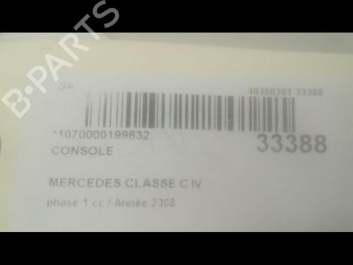 Used Middle console MERCEDES-BENZ C-CLASS (W204) C 220 CDI (204.008) (170 hp) 9603829