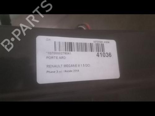 Used Right rear door Right rear door RENAULT MEGANE III Hatchback (BZ0/1_, B3_) 1.5 dCi (BZ09, BZ0D, BZ1W, BZ29, BZ14) (110 hp) 9613779 9613779
