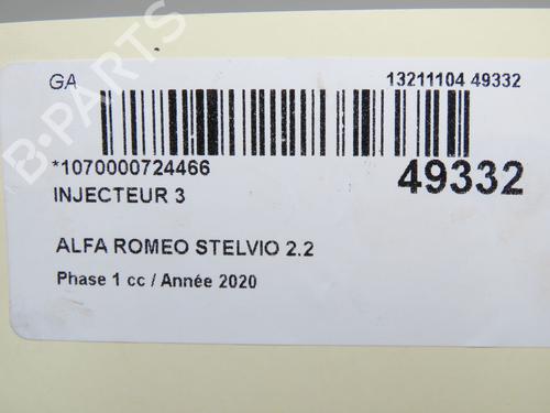 Injector ALFA ROMEO STELVIO (949_) 2.2 D (949.AXC1A) | BP36367499M100  - Image 5