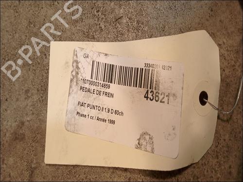 bremsepedal FIAT PUNTO (188_) 1.9 DS 60 (188.031, .051, .231, .251) (60 hp) 9617758