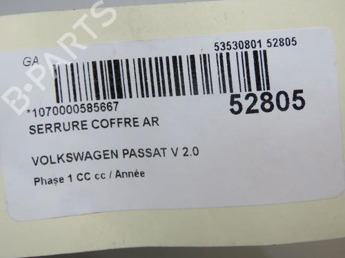Tailgate lock VW PASSAT CC B6 (357) 2.0 TDI | BP36939896C101  - Image 5