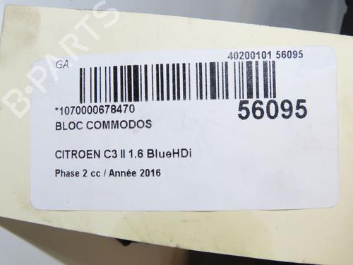 Used Steering column stalk Steering column stalk CITROËN C3 II (SC_) 1.6 BlueHDi 75 (75 hp) 31274357 31274357