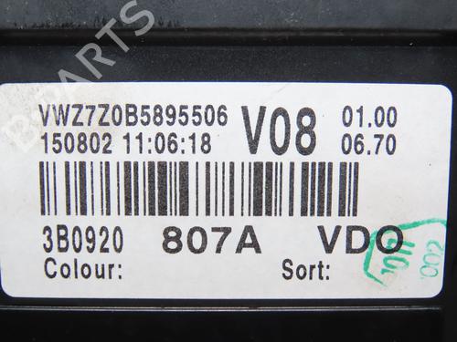 Instrument cluster VW PASSAT B5.5 (3B3) 1.9 TDI | BP28967949C47
