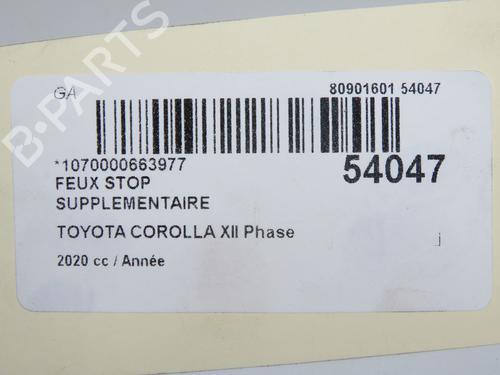 Derde remlicht Derde remlicht TOYOTA COROLLA Hatchback (_E21_, _EA1_, _EH1_) 1.8 Hybrid (ZWE211, ZWE219) (122 hp) 36958635 36958635