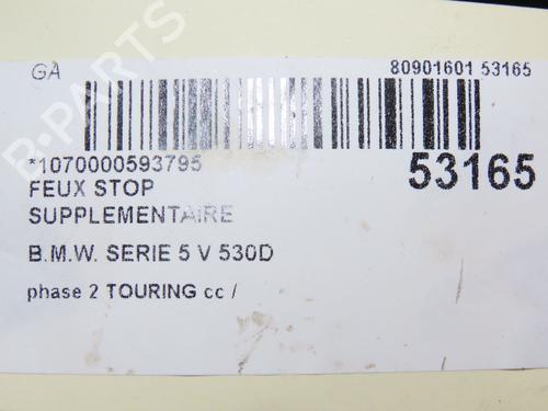Troisième feu stop BMW 5 (E60) 530 d (235 hp) 28832890