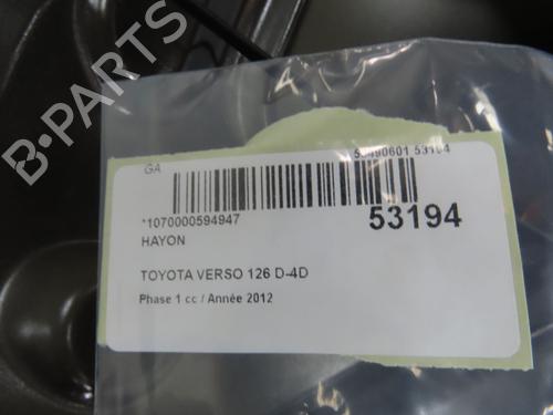 Used Tailgate TOYOTA VERSO (_R2_) 2.0 D-4D (AUR20_, AUR20R) (126 hp) 28969211
