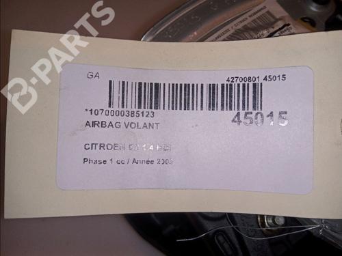 Driver airbag CITROËN C2 (JM_) 1.4 HDi | BP11101788C9 