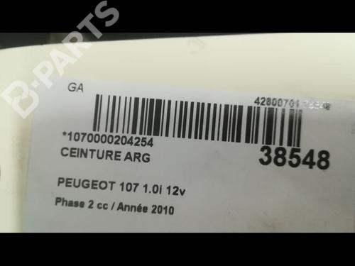 Rear left belt tensioner PEUGEOT 107 (PM_, PN_) 1.0 | BP9604116C89 