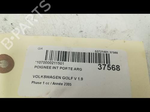 Used Rear left interior door handle Rear left interior door handle VW GOLF V (1K1) 1.9 TDI (90 hp) 9604736 9604736