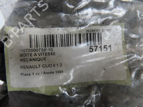 Used Gearbox Gearbox RENAULT CLIO II (BB_, CB_) 1.2 (BB0A, BB0F, BB10, BB1K, BB28, BB2D, BB2H, CB0A,... (58 hp) 33728026 33728026