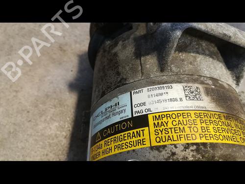 Used AC compressor AC compressor RENAULT GRAND SCÉNIC II (JM0/1_) 1.9 dCi (JM0G, JM12, JM1G, JM2C) (120 hp) 9610772 9610772