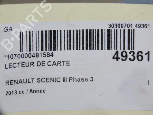 Card reader RENAULT SCÉNIC III (JZ0/1_) 1.2 TCe | BP18452115E4 
